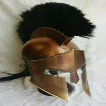300 King Spartan Шлем Медный Антикварный как