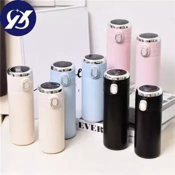 300 мл/400 мл вакуумная колба герметичная бутылка для воды с двойными стенками из нержавеющей стали с вакуумной изоляцией 300ML бежевый