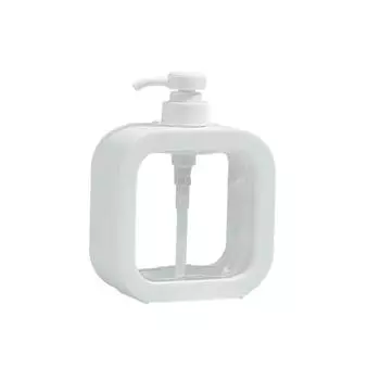 300 мл/500 мл прозрачная пластиковая бутылка-дозатор для лосьона, прочный водонепроницаемый легкий насос-пресс, прозрачная бутылка-дозатор для легкого пополнения 300ML розовый