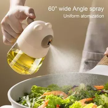 300 мл бутылка-распылитель для масла с тонкой насадкой, стеклянный распылитель для оливкового масла жёлтый