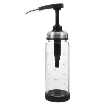 300 Ml Coffee Machine Food Containers Mini Squeeze Bottle Sauce Dispenser Storage