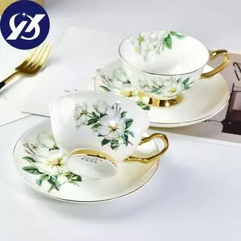 300 мл европейский стиль Kapok Bone C na Milk Coffee Кружка Фарфоровая чайная чашка Набор керамических чашек