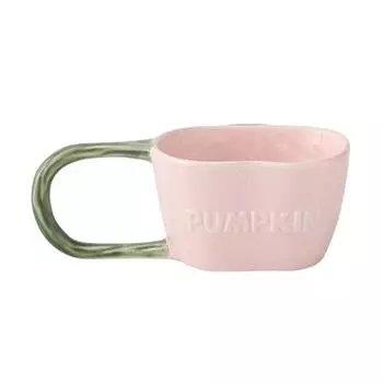 300 мл INS Pumpkin Cup Creative Personality Большая ручка Керамическая кружка с ложкой Кофейная чашка Чашка для послеобеденного чая Милый подарок Водные чашки 300ml