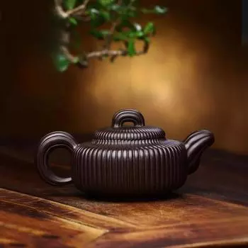 300 мл Исинский чайный сервиз из фиолетовой глины ручной работы, антикварные украшения, китайский стиль, гостиная, подарок на новоселье