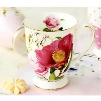 300 мл, кофейная чашка Cafeteira из костяного фарфора, керамическая чашка Taza из фарфора, элегантная кофейная кружка в подарок на свадьбу, королевская чашка для эспрессо 201-300ml