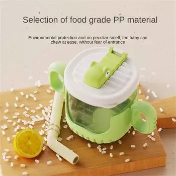 300 мл милый мультяшный детский стаканчик для воды с градуированной трубочкой портативный противопротекающий противоудушающий детский обучающий стаканчик для питья 300ml