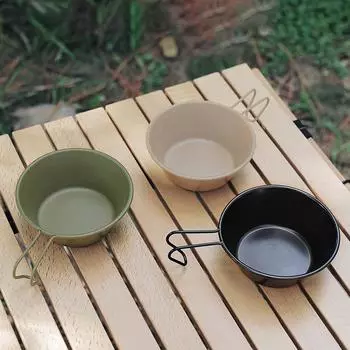 300 мл походная миска из нержавеющей стали для кемпинга Sierra Cup со складной ручкой сверхлегкая походная посуда для кемпинга с рюкзаком армия зеленый