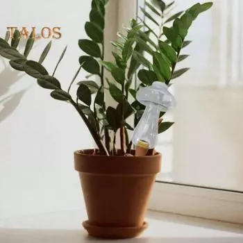 300 мл поилка для цветов, самополивные шипы, прозрачные автоматические устройства для полива растений, автоматические капельницы, грибной стеклянный шар, уличные комнатные садовые растения чистый