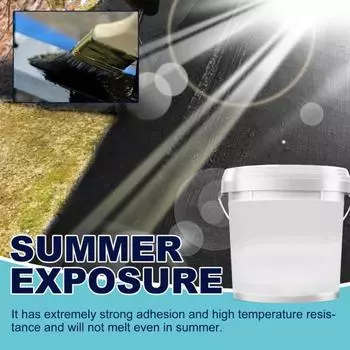 300 мл полиуретановое водонепроницаемое покрытие для ремонта крыш и стен, клей, водонепроницаемое средство против протечек, жидкий водонепроницаемый изоляционный герметик для использования внутри и снаружи помещений 300ML серый