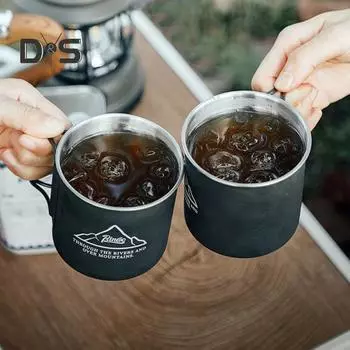 300 мл противоожоговая чайная кружка с круглым горлышком, прочная кофейная чашка большой емкости 300ML зелёный