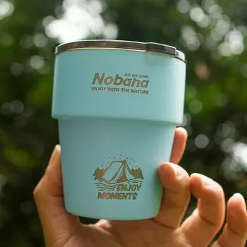 300 мл термокружка пивная кружка стакан из нержавеющей стали с двойными стенками и вакуумной изоляцией кофейная кружка с широким горлом бутылка для воды посуда для напитков 300ML