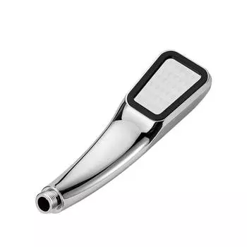 300 отверстий душевой головки высокого давления с мощным усилением для экономии воды в ванне с распылителем One Size серебряный