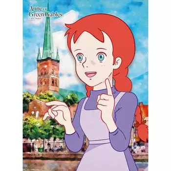 Пазл из 300 деталей - Анна из Зелёных Мезонинов Любек, популярная корейская головоломка
