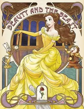 300 Piece Jigsaw Puzzle Beauty and the Beast Memoir -Belle- [Belle Earl] (16.5x21.5cm)
