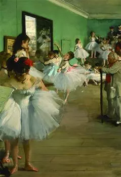 300 Piece Jigsaw Puzzle Dance Class (Edgar Degas) (26x38cm)