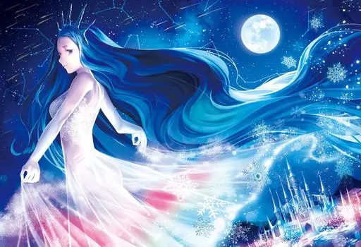 300 Piece Jigsaw Puzzle Fantastic Art Snow Queen Story (26x38cm)