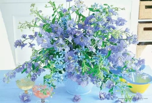 300 Piece Jigsaw Puzzle Icicle Blue (26x38cm)