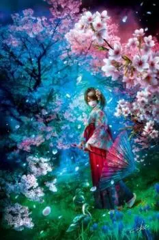 300 piece jigsaw puzzle Iroha Meguri (26x38cm)