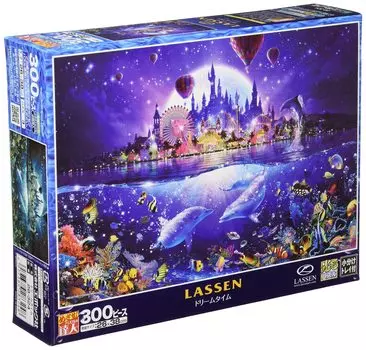 300 Piece Jigsaw Puzzle Lassen Dreamtime [Glowing Puzzle] (26x38cm)