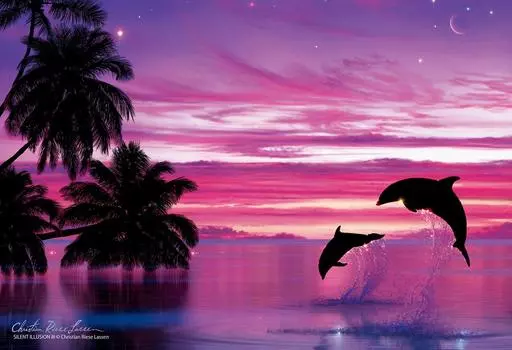 300 Piece Jigsaw Puzzle Lassen Silent Illusion 3 (26x38cm)