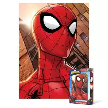 300-piece jigsaw puzzle - Marvel Spider-Man Face 2 (large piece), popular Korean puzzle