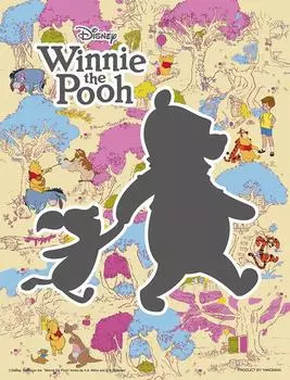 300 Piece Jigsaw Puzzle Petit 2 Light Ecograph-Pooh & Piglet-(16.5x21.5cm)