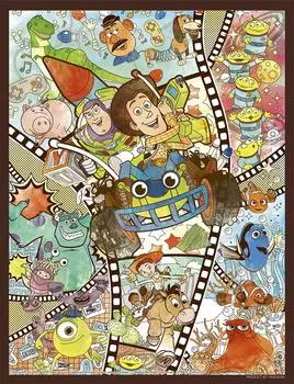 300 Piece Jigsaw Puzzle Pixar Characters Petit 2 [Puzzle Light] (16.5x21.5cm)