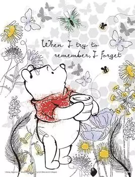 300 Piece Jigsaw Puzzle Winnie the Pooh Memories of Winnie the Pooh Petit 2 [Puzzle Light] (16.5x21.5cm)