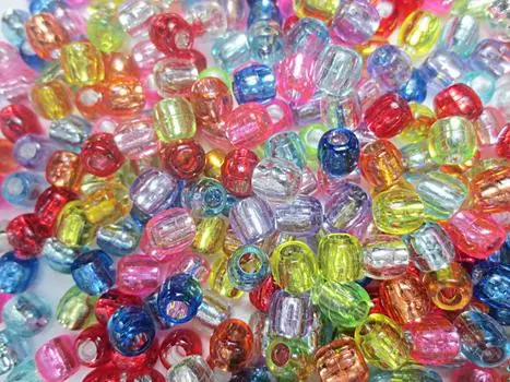 300 pieces sparkling acrylic colorful plastic mixed color assortment jewelry accessory handmade Huey miscellaneous beads, beads, set, making,