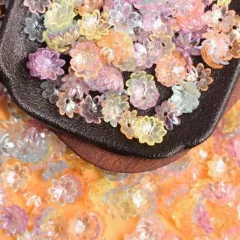 300 шт. 9,5 мм для изготовления ювелирных изделий, свободные бусины-разделители, браслет ручной работы, ожерелье, сделай сам, акриловые бусины, форма солнечного цветка разноцветный