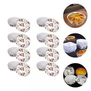 300 шт. бумажных стаканчиков для хлеба PET противень для торта держатель для выпечки формочки для выпечки маслостойкие кепки детские