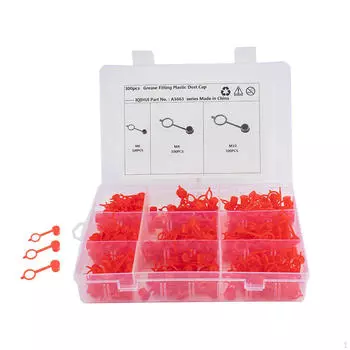 300 шт. колпачков для масленок, прокачка тормозов M6 M8 M10, практичные, высокопроизводительные, прочные