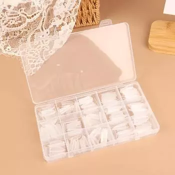 300 шт. накладные ногти накладные ногти накладные ногти для наращивания ногтей гель X капсулы миндальные искусственные накладные ногти one size