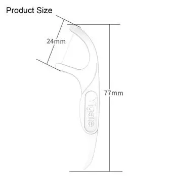 300 шт. зубная нить, палочки для зубов, зубочистки, проволочная зубная нить, гигиена полости рта, межзубная нить белый