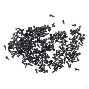 300 штук 6 мм пластиковые безопасные глаза для плюшевых мишек куклы животных кукольные игрушки поделки своими руками изготовление