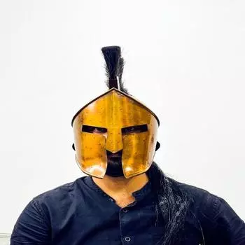 300 спартанский шлем, шлем царя Леонида, средневековый стальной шлем с внутренней подкладкой, лучший подарок для него