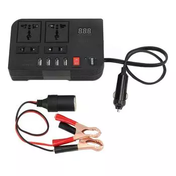 300 Вт 12 В в 220 В автомобильный инвертор 4.1A USB выход Multi Protection Автомобильный преобразователь мощности инвертор