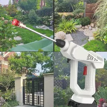 300 Вт 60 бар электрическая беспроводная мойка высокого давления для автомобиля распылитель воды пистолет 15000 мАч портативный пеногенератор машина для мойки автомобиля