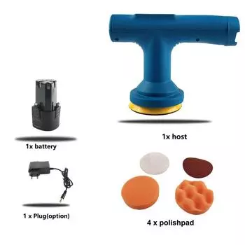 300 Вт электрическая полировальная машина для автомобиля 12 В беспроводная портативная полировальная машина 9 передач регулируемая автомобильная шлифовальная машина для полировки и ремонта