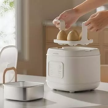 300 Вт электрическая яйцеварка машина для завтрака мультиварка-пароварка автоматические яйцеварки домашняя яйцеварка для заварного крема с таймером EU
