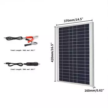 300 Вт солнечная панель 18 В алюминиевая монокристаллическая двойная USB-батарея портативная наружная солнечная батарея солнечный генератор для телефона ноутбука кемпера