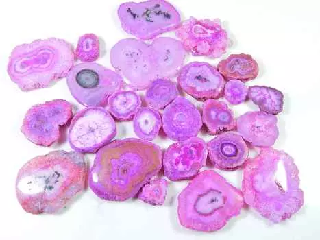 300Cts. Natural Solar Druzy Agate Cabochon Loose Gemstone 25 Pcs Lot 09-29MM RQ-1483