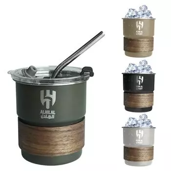 300 мл кружка для кофе с национальным гербом Саудовской Аравии логотип нержавеющая сталь стакан для воды походная кружка для пива с соломкой с крышкой для подарка 300ML кофейный