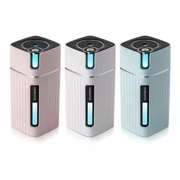 300ml Mini Cool Humidifier USB Desktop Humidifier for Bedroom Travel Office Auto Shut-Off 2 Modes белый
