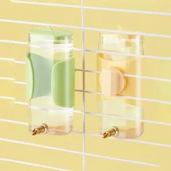 300ML Parrot Water Dispenser Striking Needle Parrot Waterer Bird Drinker for Bird Cage