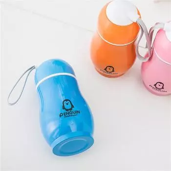 300ml Water Bottle Thermos Mini Cute Coffee Vacuum Flasks Cute Vacuum Flask Kindergarten Gift Thermos Cup Multicolor Cartoon Mug 201-300ml