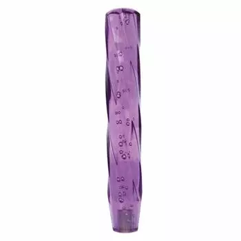 300mm Purple Foam Twist Shift Knob with Conversion Adapter for Fuso Super Hino Isuzu UD and Quon Great, Profia, Kuon, (MM75-30130-PU) фиолетовый