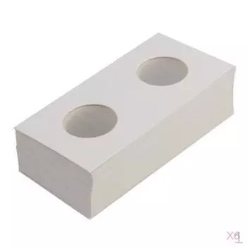 300шт. Картонная обложка для монет, контейнер для сбора монет, 23 мм.