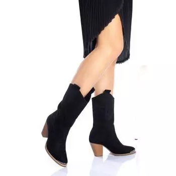 301 Западные сапоги для женщин Новые ковбойские сапоги для женщин Женская обувь ручной работы Замшевые ботинки в стиле вестерн Осень Зима 2022