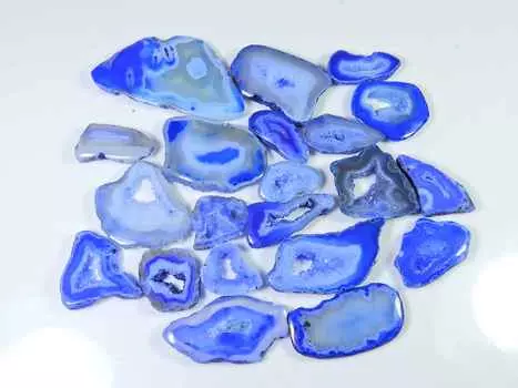 301Cts. Натуральный солнечный друзовый агат кабошон россыпью драгоценный камень 21 шт. лот 18-46 мм RQ-1444